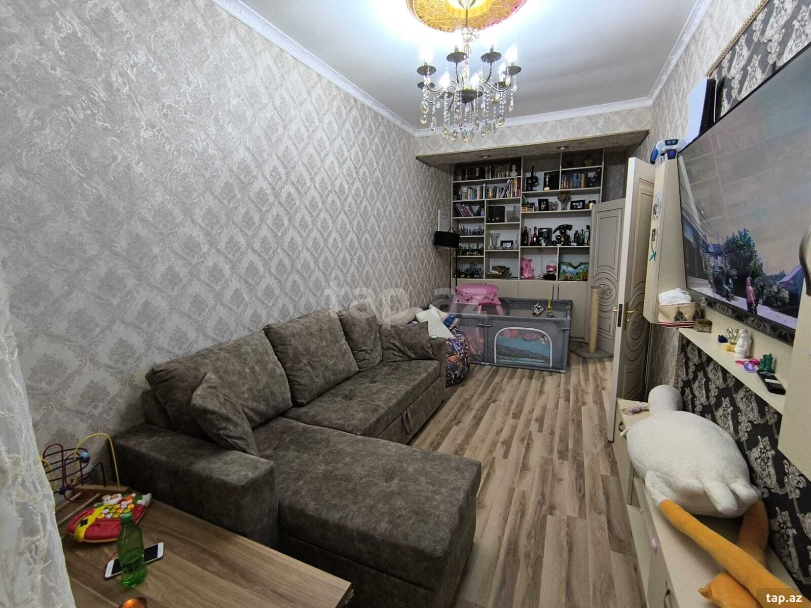 2-otaqlı yeni tikili, Xətai r., 55 m²