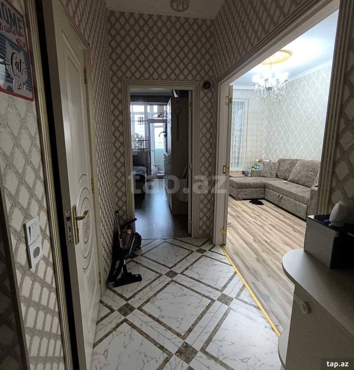 2-otaqlı yeni tikili, Xətai r., 55 m²