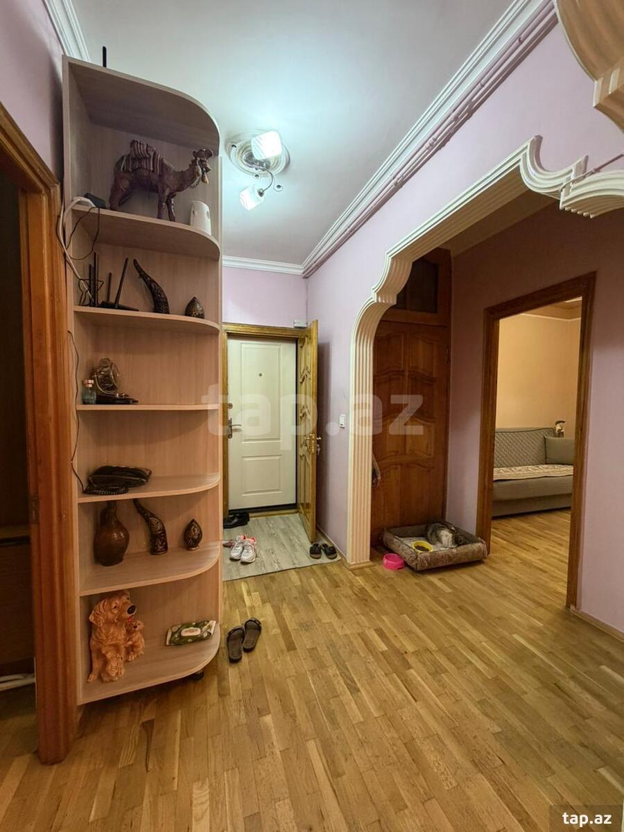 3-otaqlı mənzil, Həzi Aslanov m., 80 m²