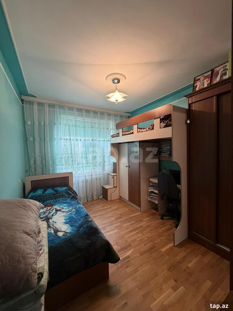3-otaqlı mənzil, Həzi Aslanov m., 80 m²