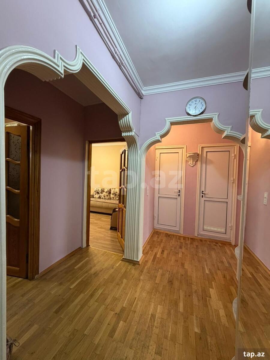 3-otaqlı mənzil, Həzi Aslanov m., 80 m²