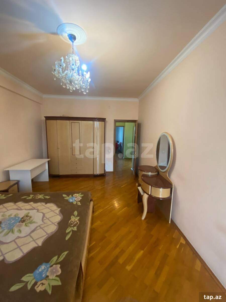 3-otaqlı yeni tikili kirayə verilir, C. Məmmədquluzadə küç., 130 m²