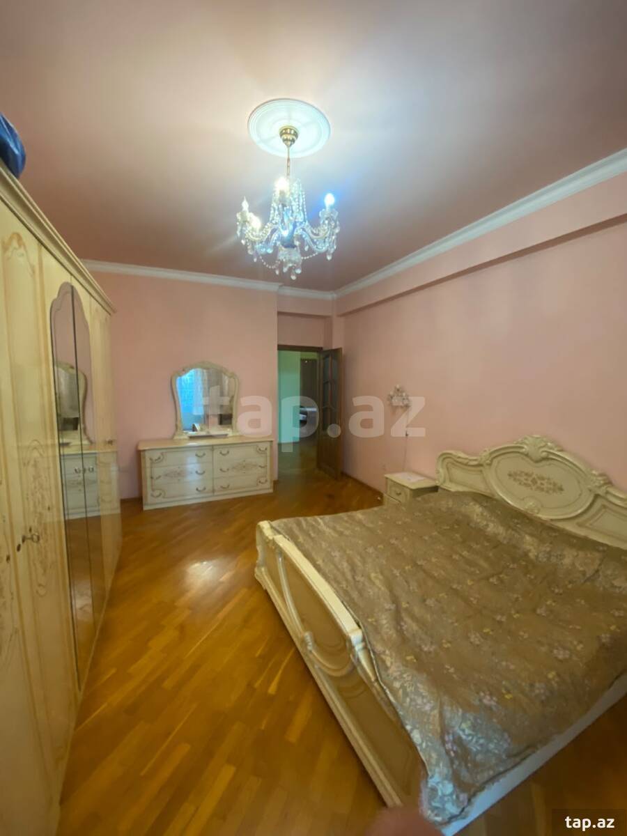 3-otaqlı yeni tikili kirayə verilir, C. Məmmədquluzadə küç., 130 m²