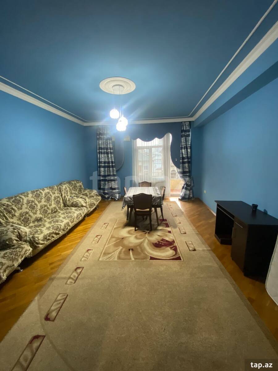 3-otaqlı yeni tikili kirayə verilir, C. Məmmədquluzadə küç., 130 m²