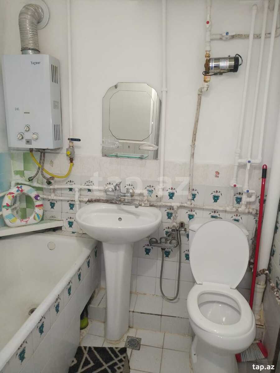 2-otaqlı mənzil kirayə verilir, Bülbülə qəs., 45 m²