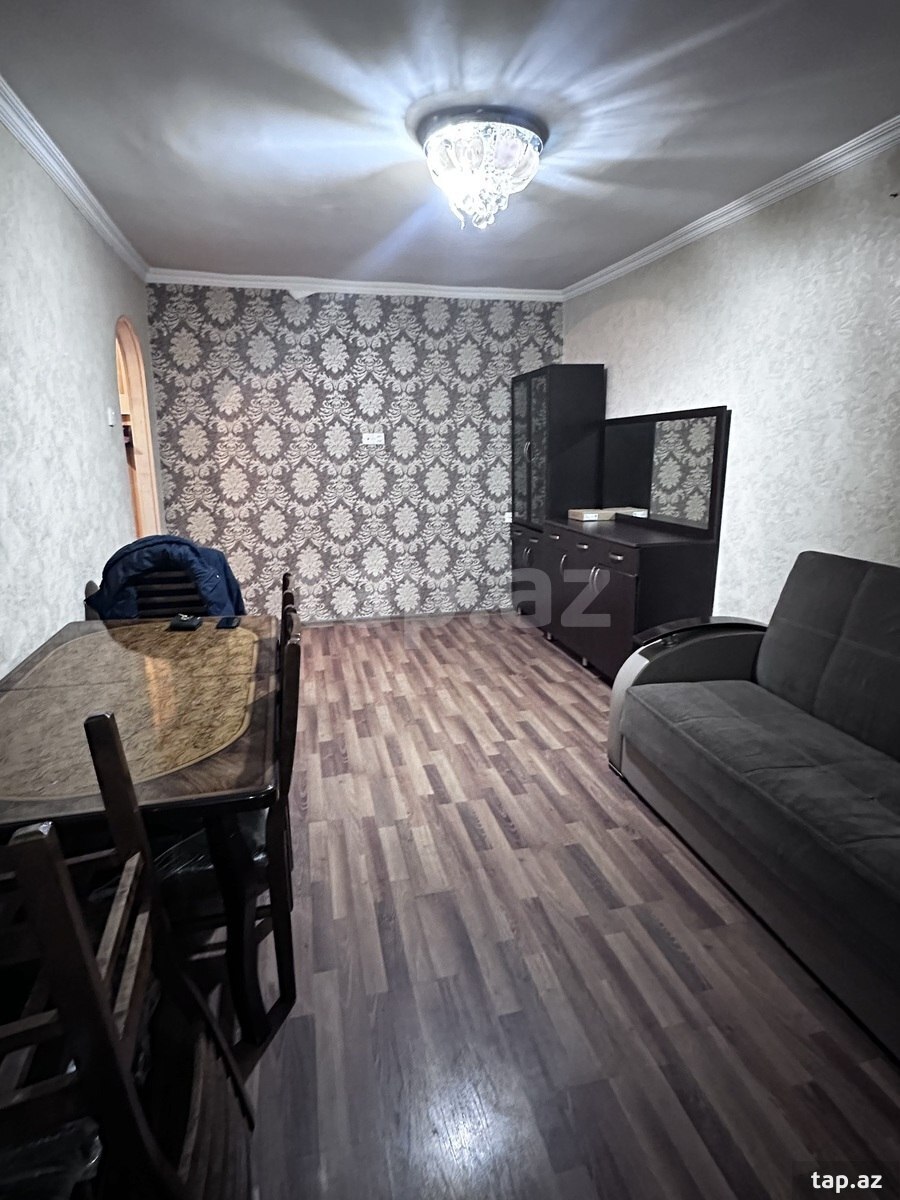 2-otaqlı mənzil kirayə verilir, Bülbülə qəs., 45 m²