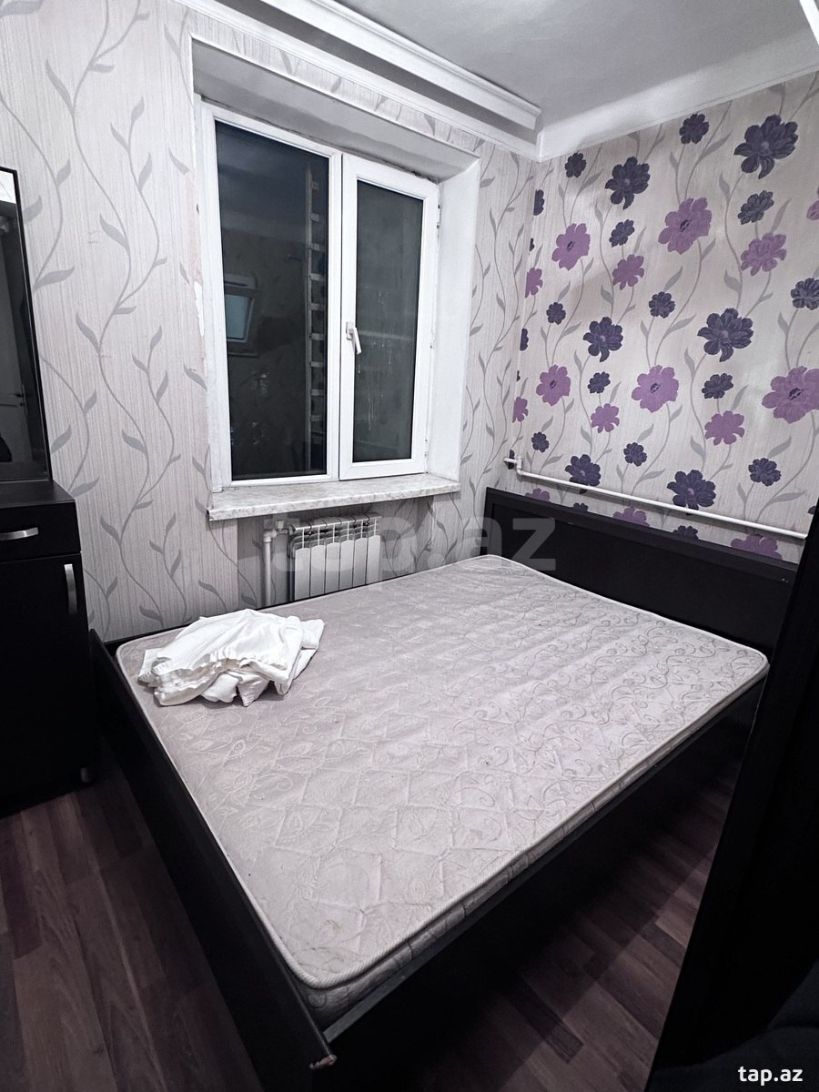 2-otaqlı mənzil kirayə verilir, Bülbülə qəs., 45 m²