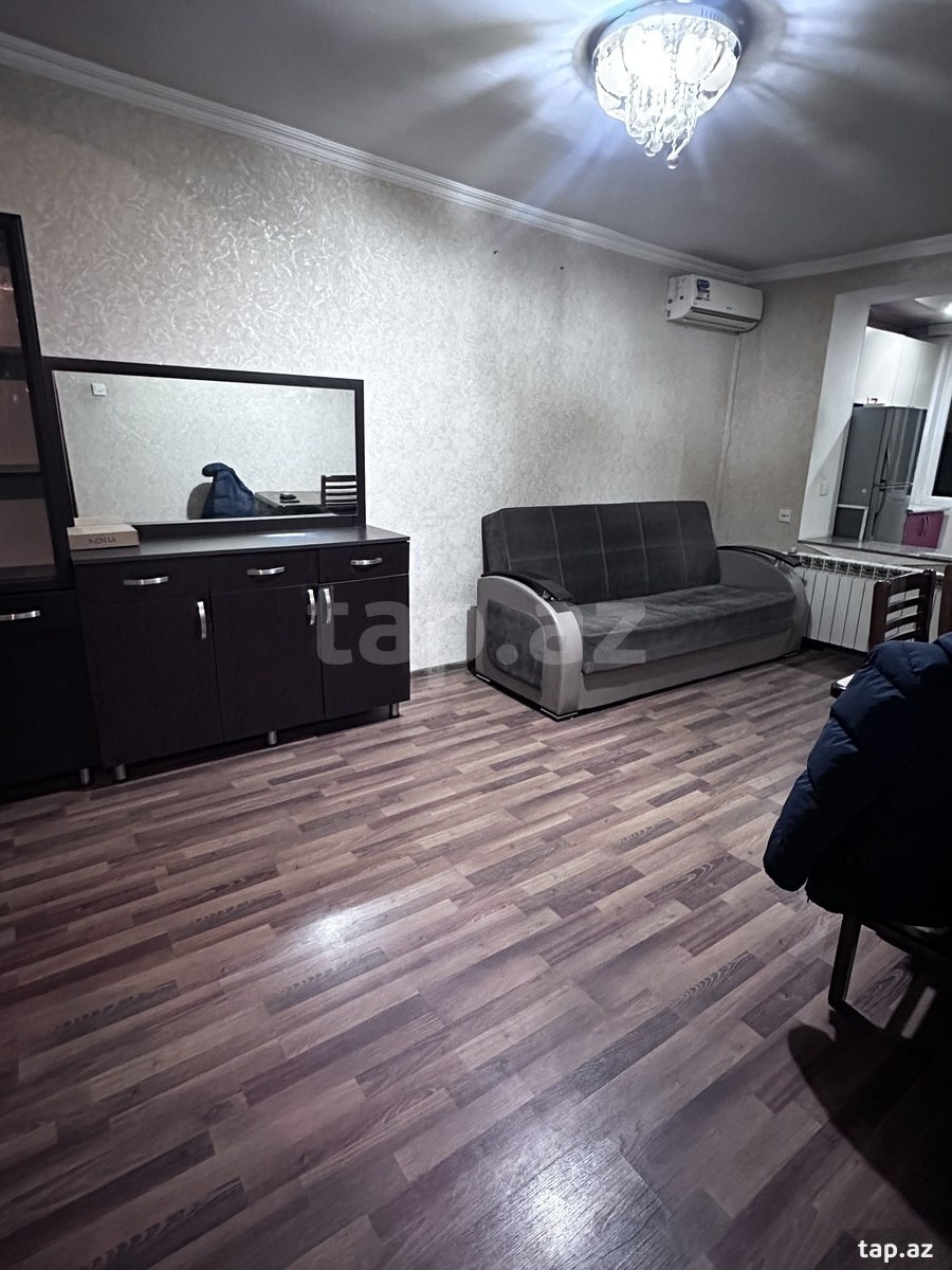 2-otaqlı mənzil kirayə verilir, Bülbülə qəs., 45 m²