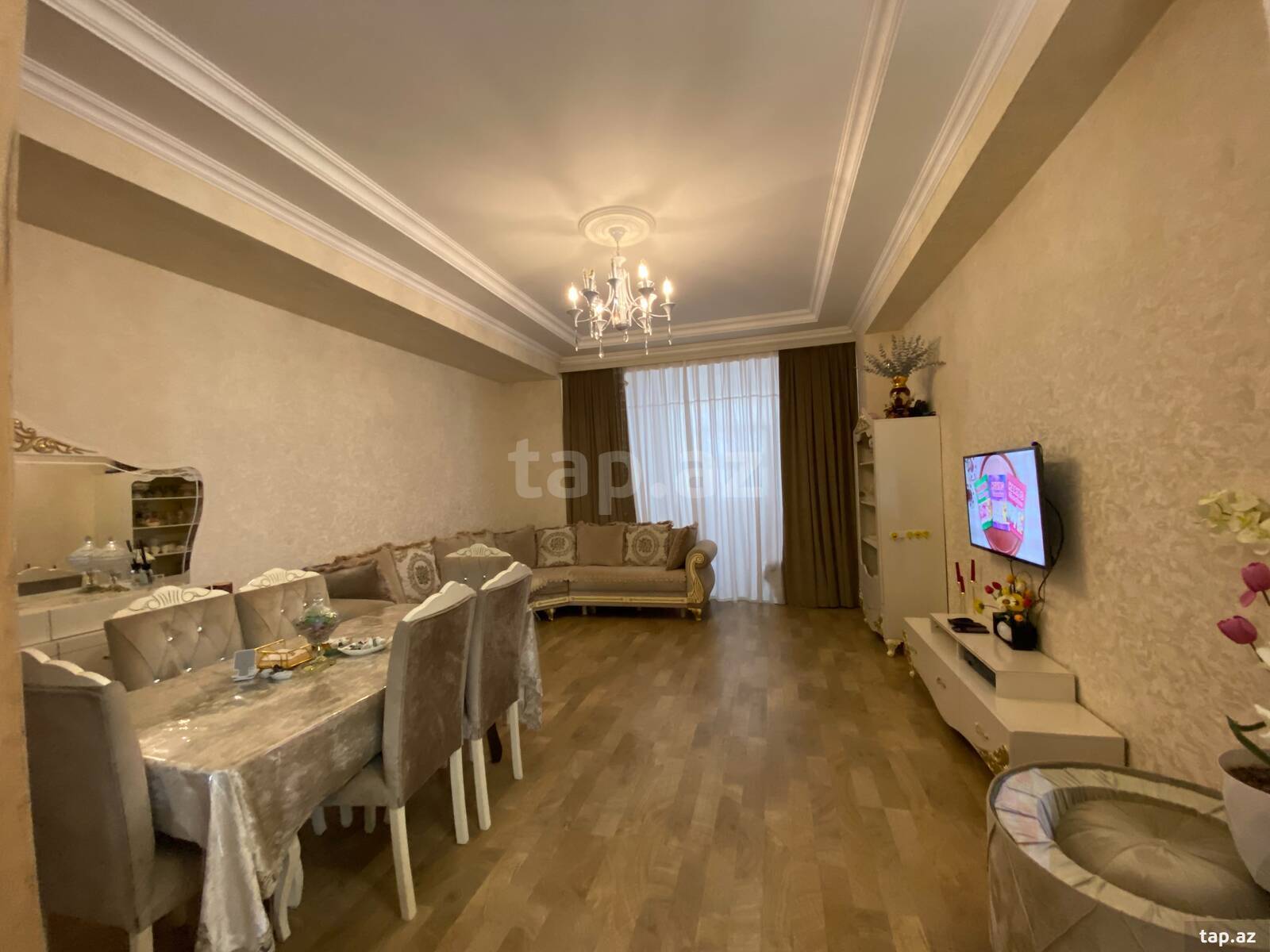 2-otaqlı yeni tikili, N. Tusi küç., 90 m²