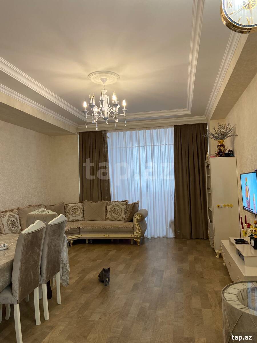 2-otaqlı yeni tikili, N. Tusi küç., 90 m²