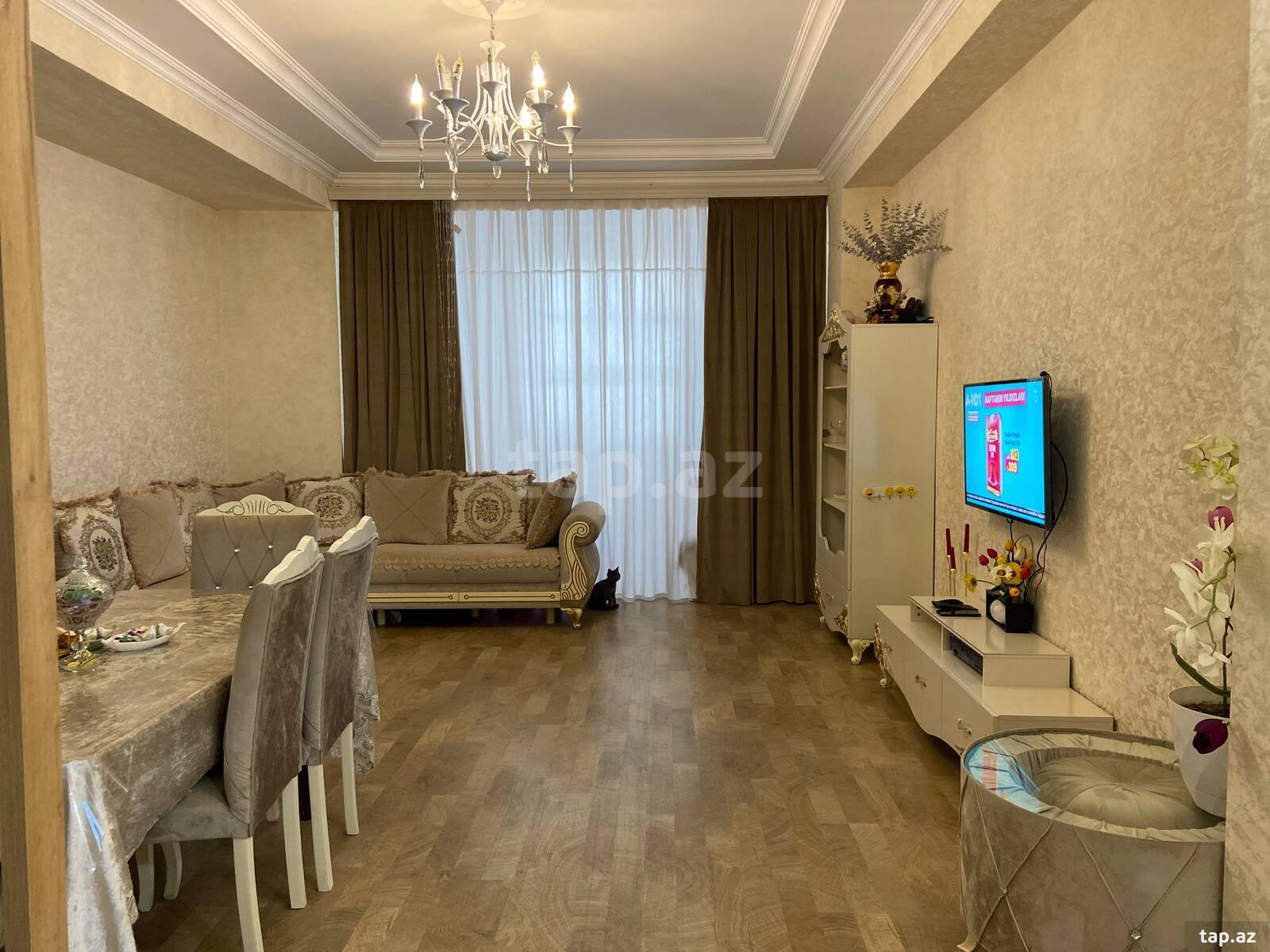 2-otaqlı yeni tikili, N. Tusi küç., 90 m²