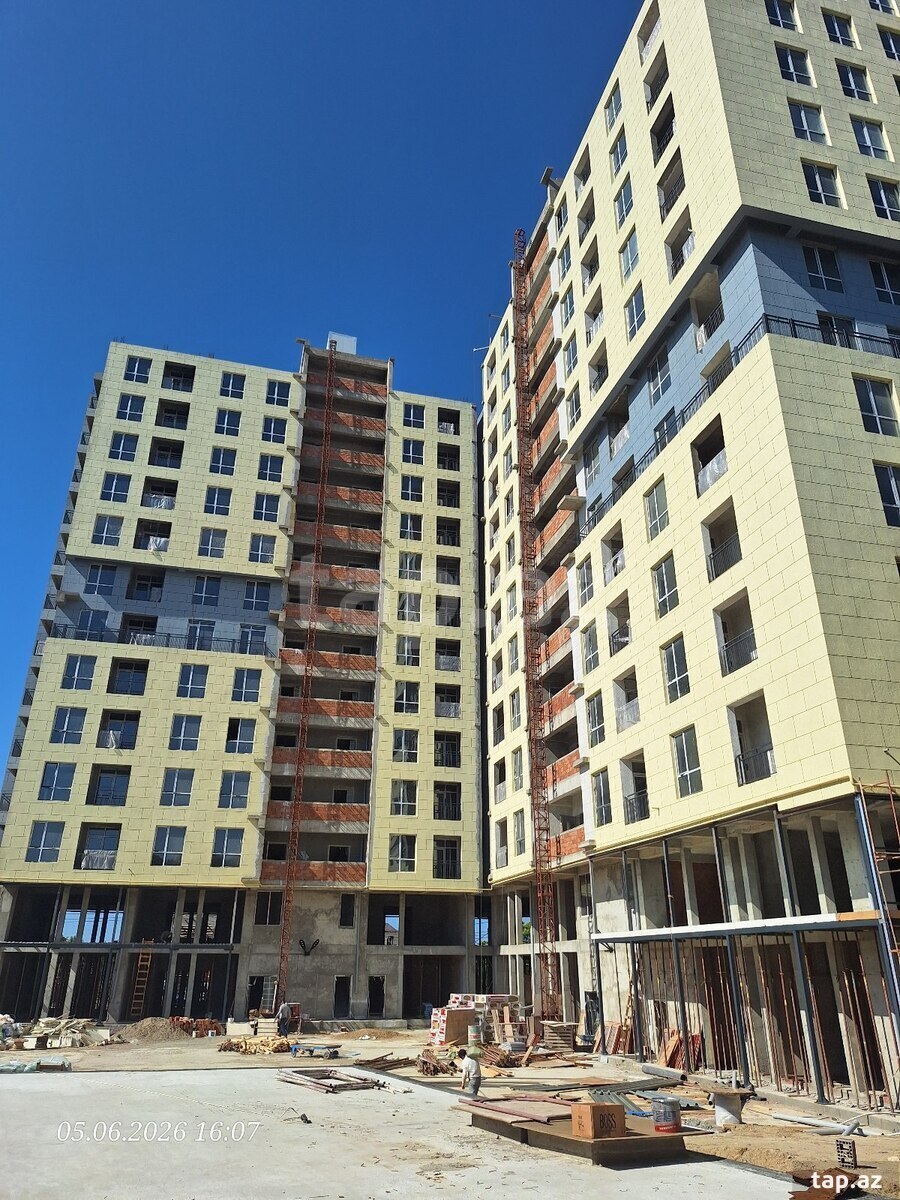 2-otaqlı yeni tikili, Azadlıq m., 60 m²