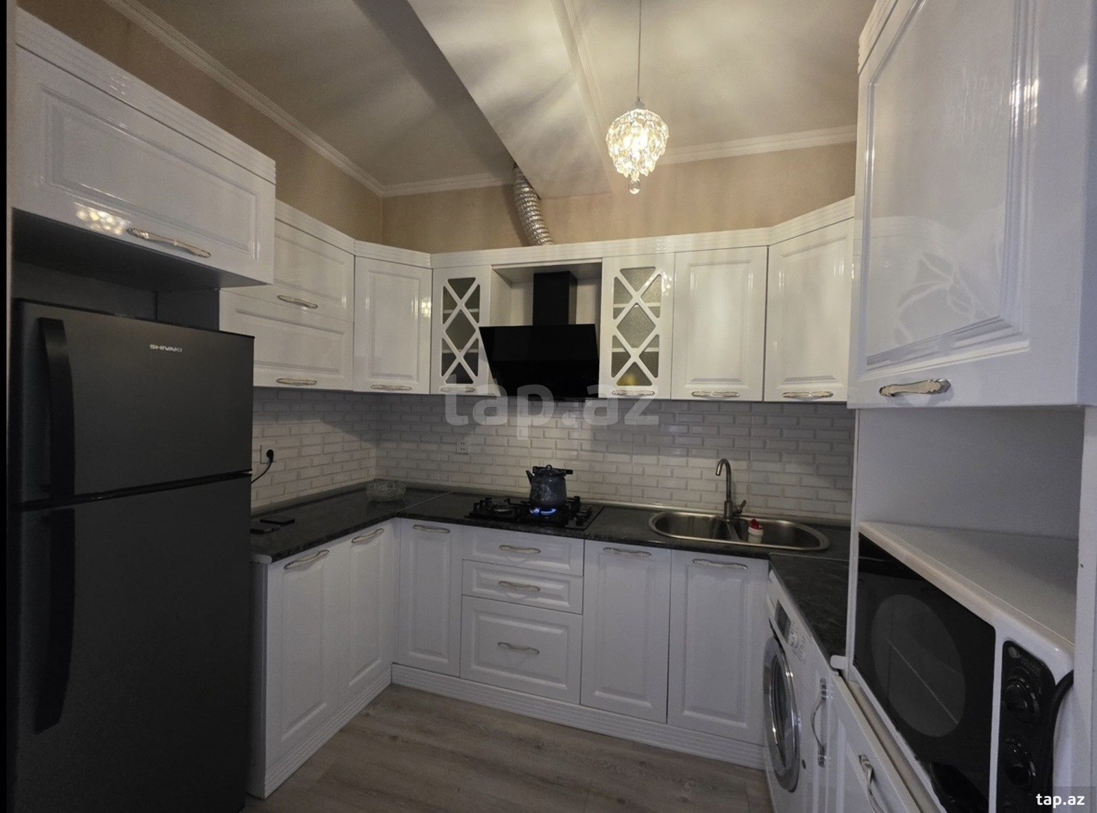 2-otaqlı yeni tikili kirayə verilir, Xırdalan ş., 57 m²