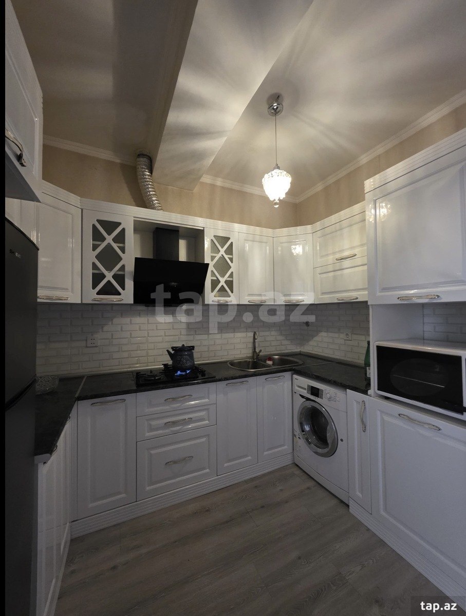 2-otaqlı yeni tikili kirayə verilir, Xırdalan ş., 57 m²