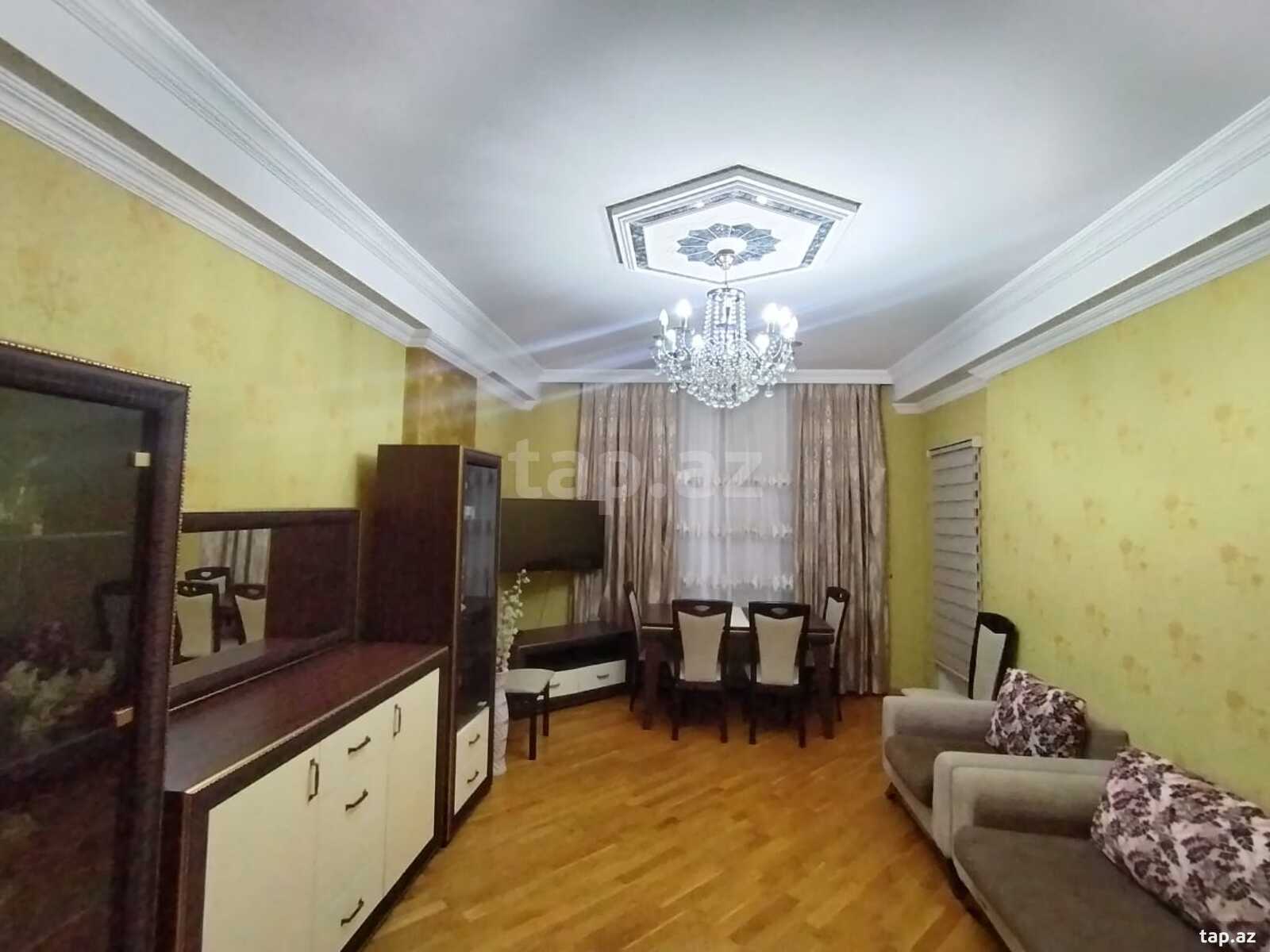 2-otaqlı yeni tikili kirayə verilir, Həzi Aslanov m., 95 m²