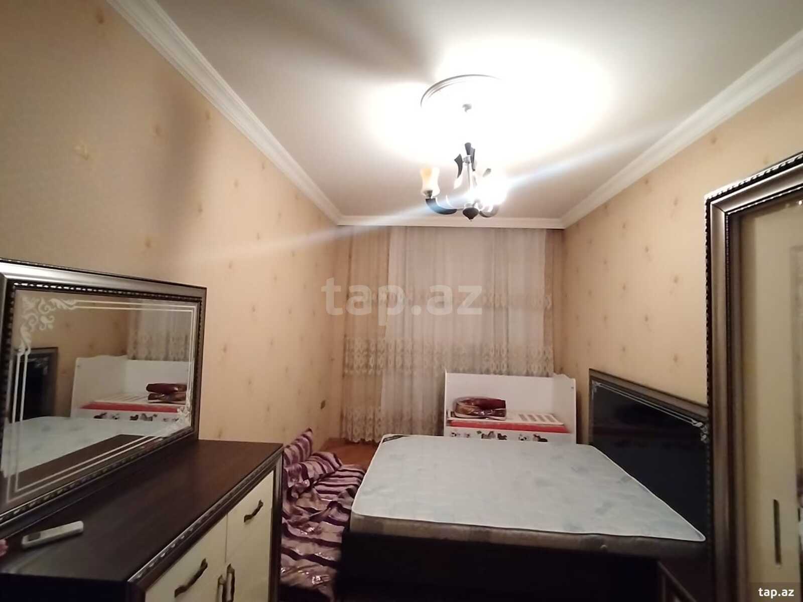2-otaqlı yeni tikili kirayə verilir, Həzi Aslanov m., 95 m²