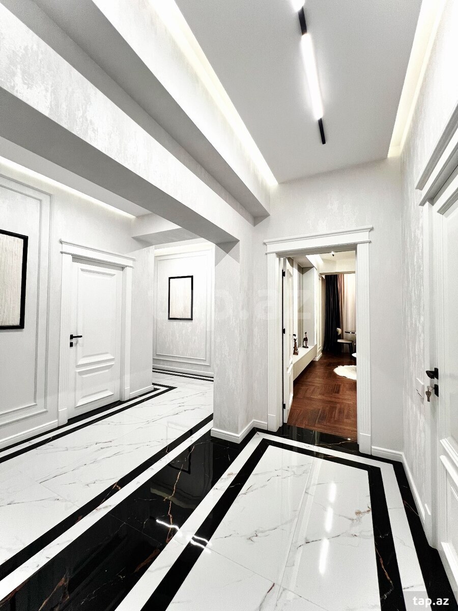 3-otaqlı yeni tikili, Nərimanov m., 101 m²