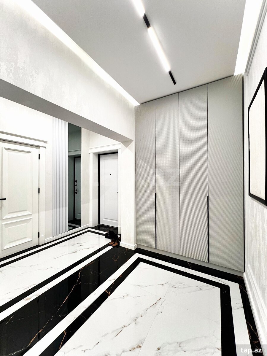 3-otaqlı yeni tikili, Nərimanov m., 101 m²