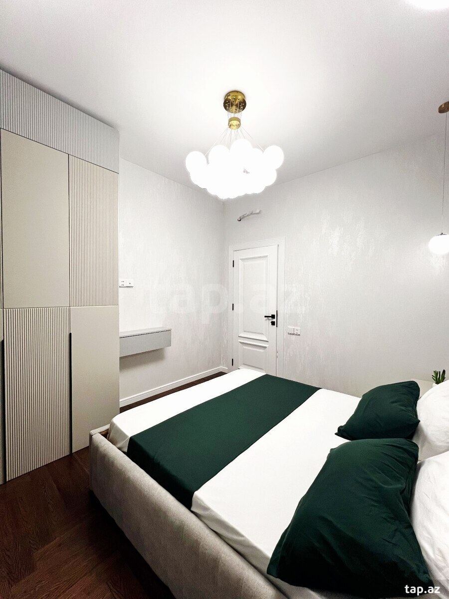 3-otaqlı yeni tikili, Nərimanov m., 101 m²