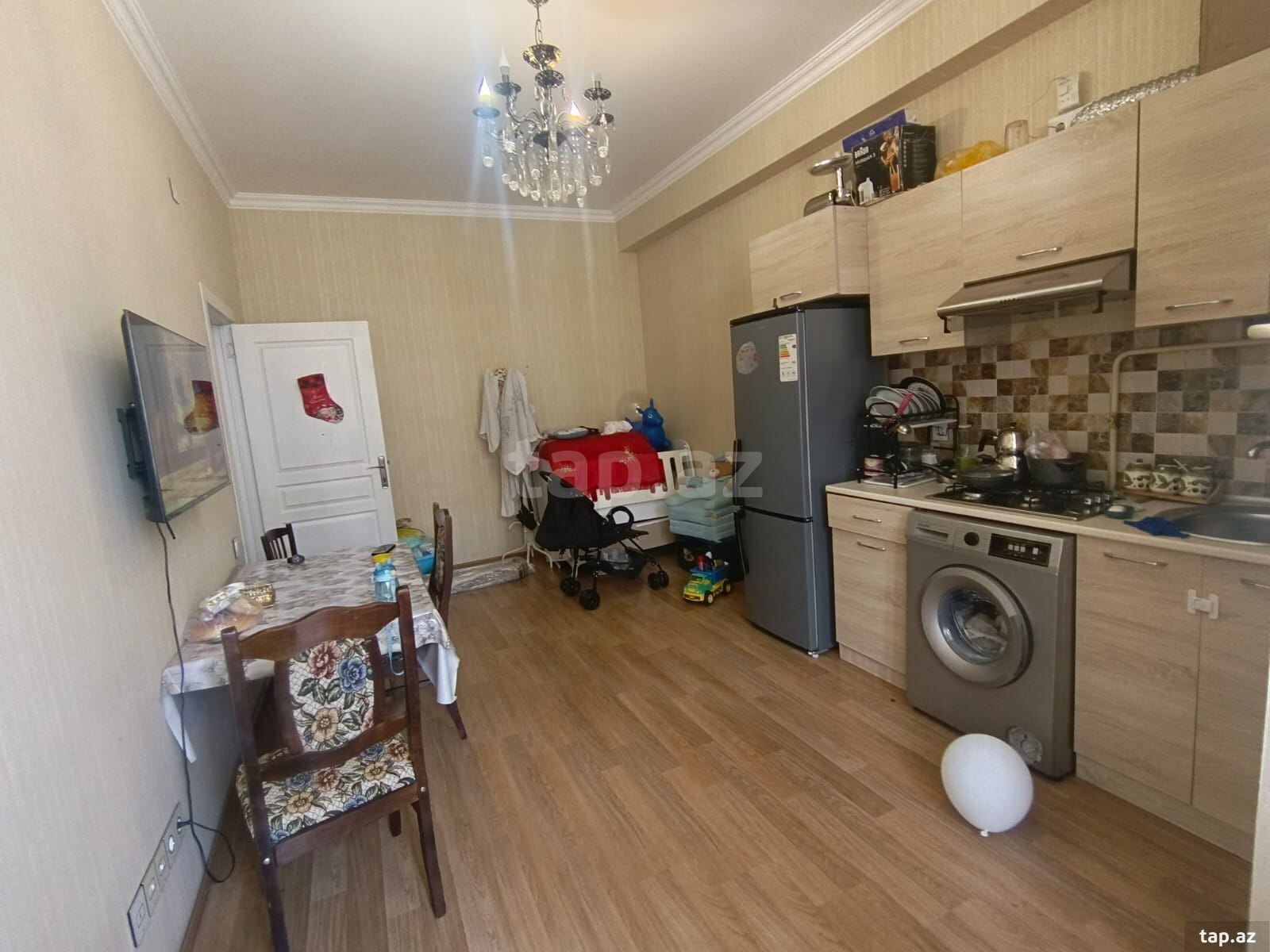 1-otaqlı yeni tikili, Hövsan qəs., 43 m²