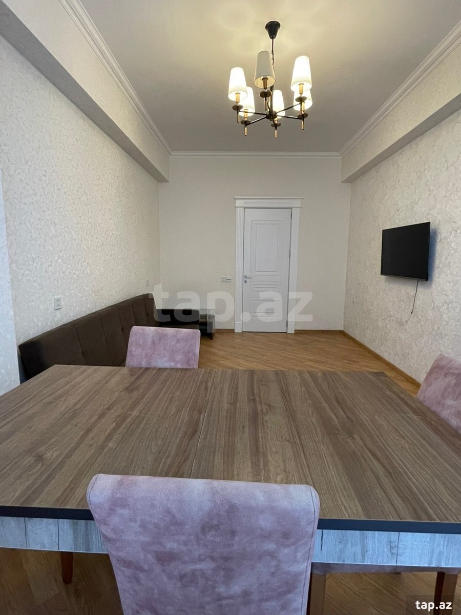 2-otaqlı yeni tikili kirayə verilir, Nərimanov r., 80 m²