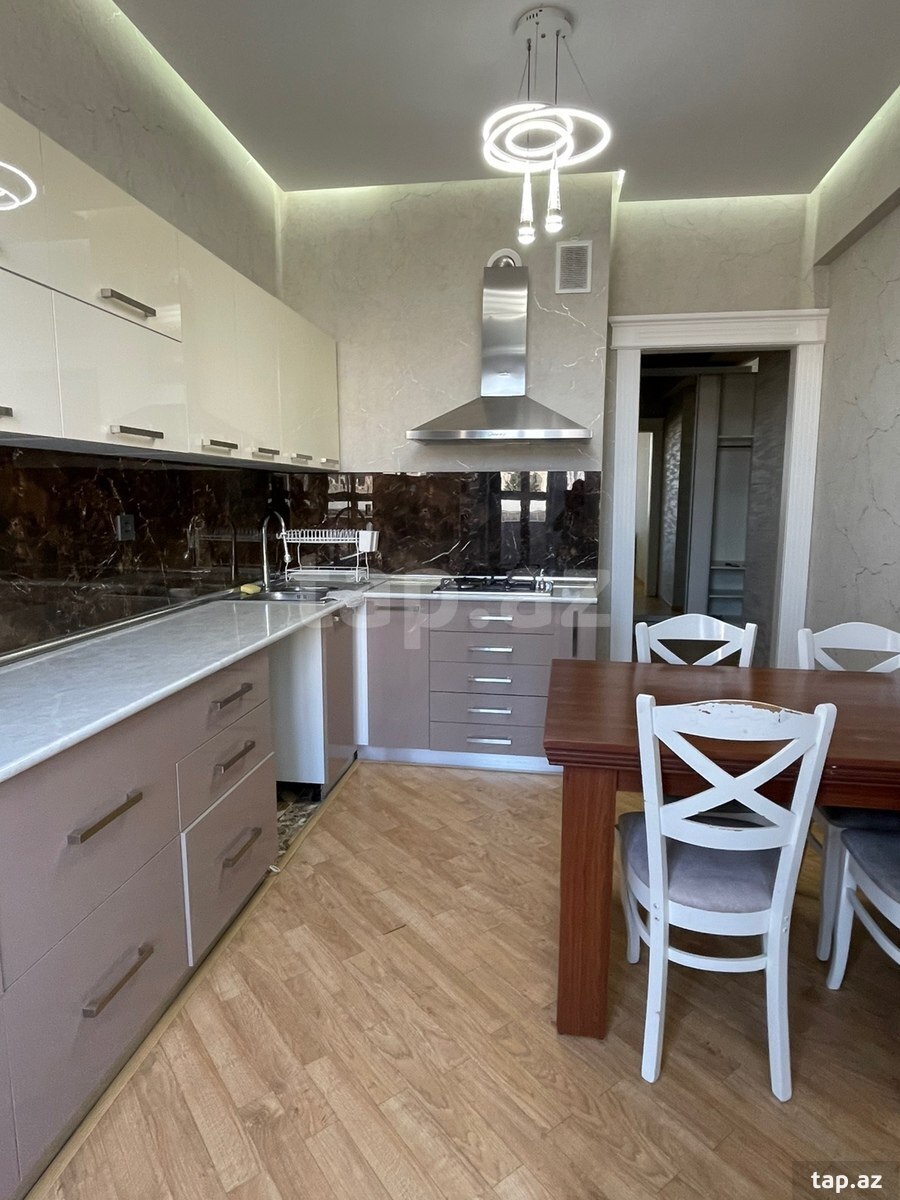 2-otaqlı yeni tikili kirayə verilir, Nərimanov r., 80 m²