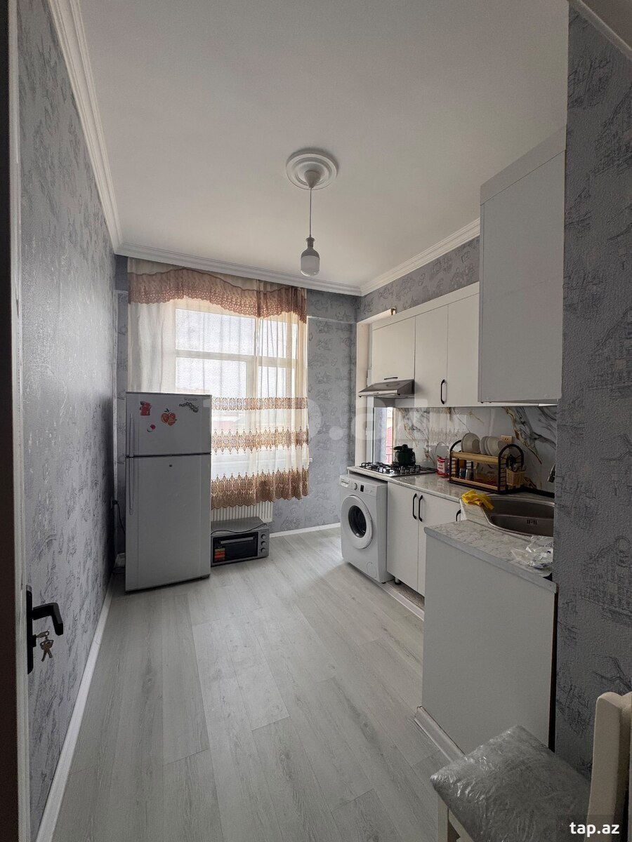 2-otaqlı yeni tikili kirayə verilir, Xırdalan ş., 55 m²