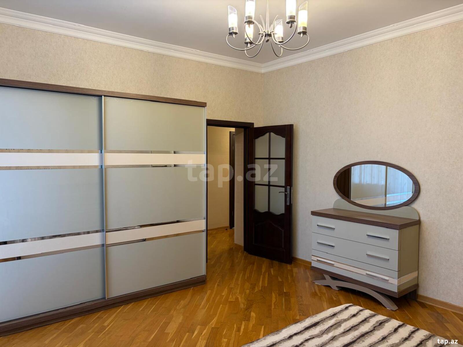 3-otaqlı yeni tikili kirayə verilir, Gənclik m., 150 m²