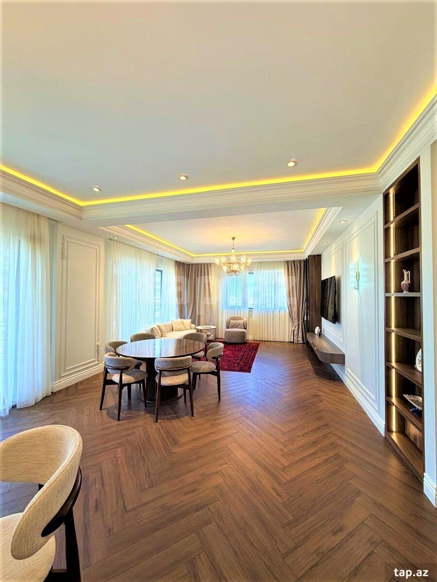 3-otaqlı yeni tikili kirayə verilir, Mərkəzi Bulvar küç., 160 m²