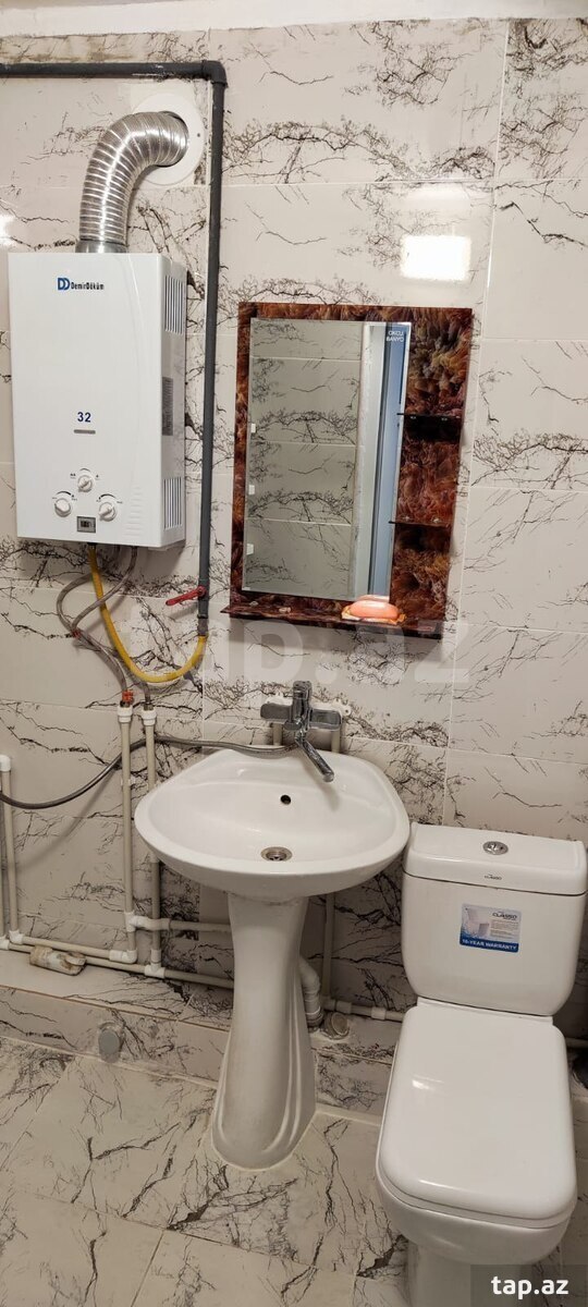 2-otaqlı mənzil kirayə verilir, Sumqayıt ş., 35 m²