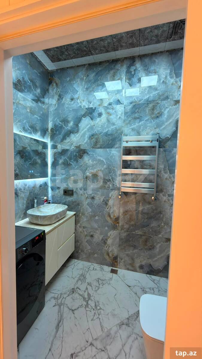 3-otaqlı yeni tikili kirayə verilir, N. Nərimanov m., 150 m²