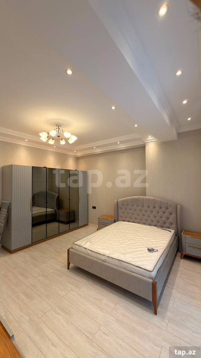 3-otaqlı yeni tikili kirayə verilir, N. Nərimanov m., 150 m²