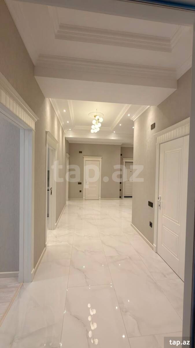 3-otaqlı yeni tikili kirayə verilir, N. Nərimanov m., 150 m²