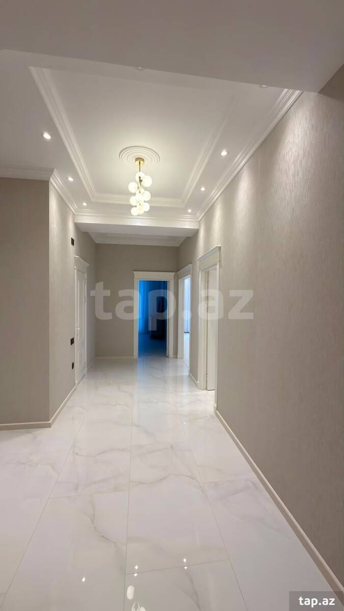 3-otaqlı yeni tikili kirayə verilir, N. Nərimanov m., 150 m²