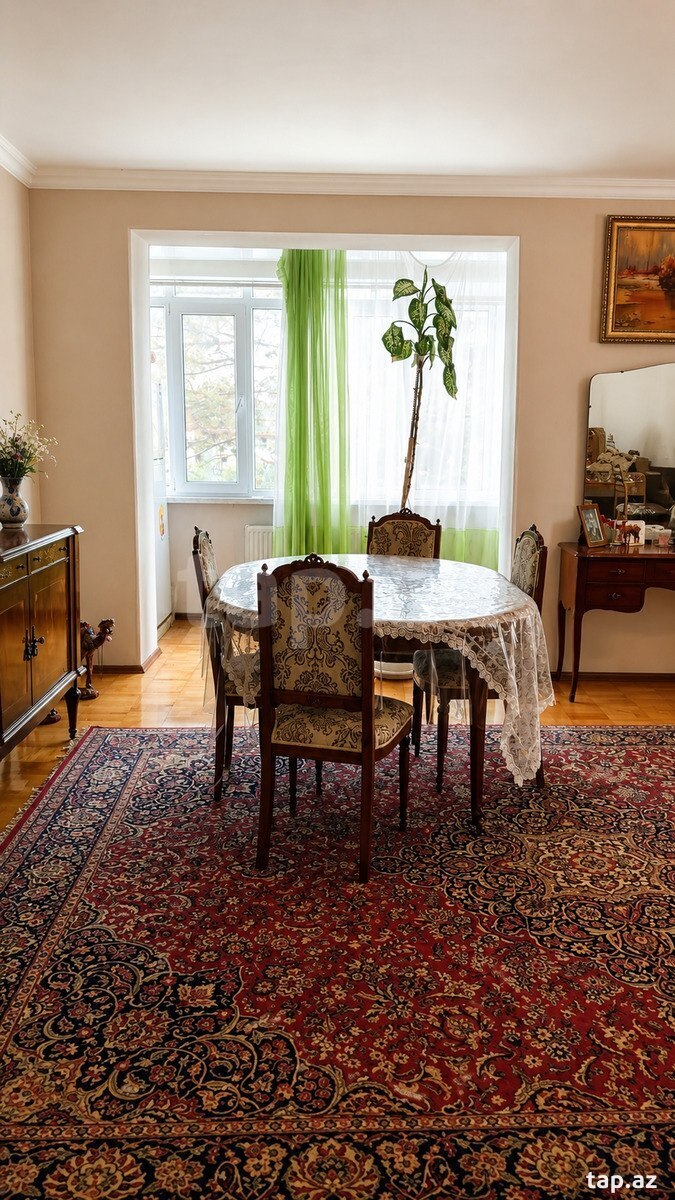 5-otaqlı mənzil, Nəsrəddin Tusi küç., 95.6 m²