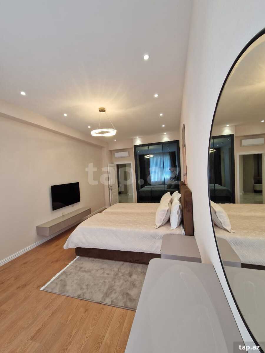 3-otaqlı yeni tikili kirayə verilir, İzmir küç., 180 m²