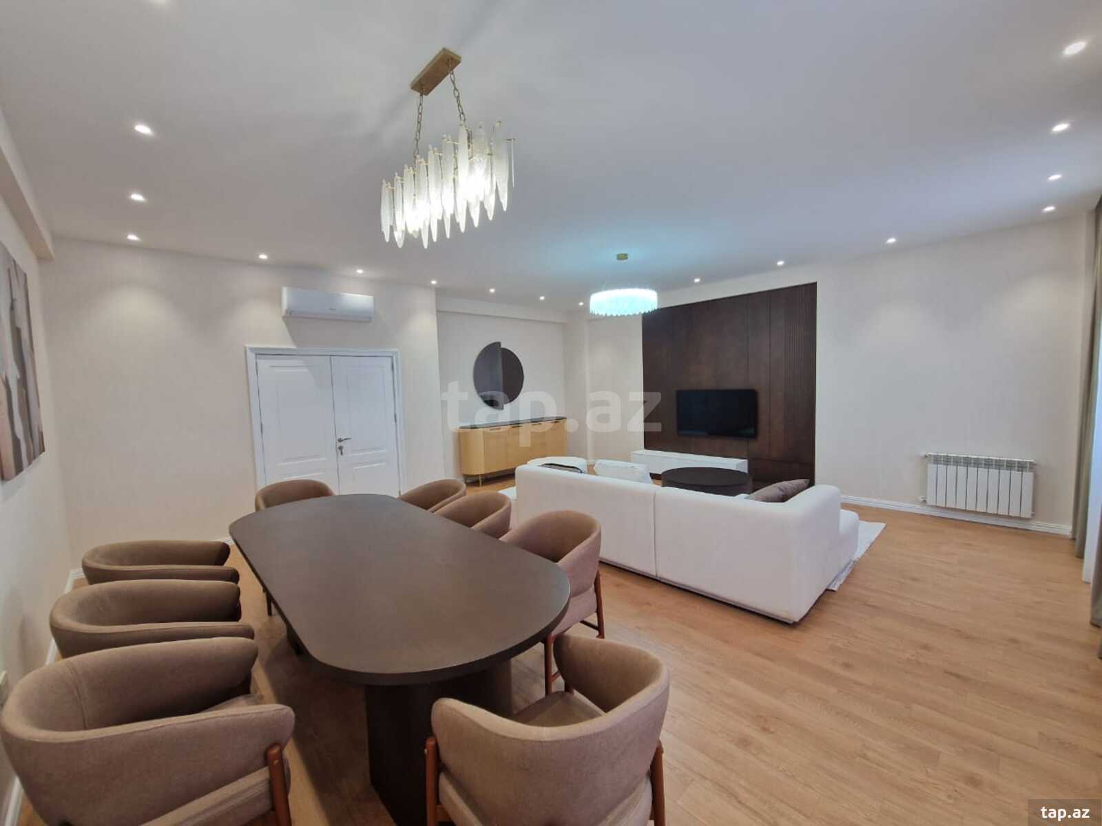 3-otaqlı yeni tikili kirayə verilir, İzmir küç., 180 m²