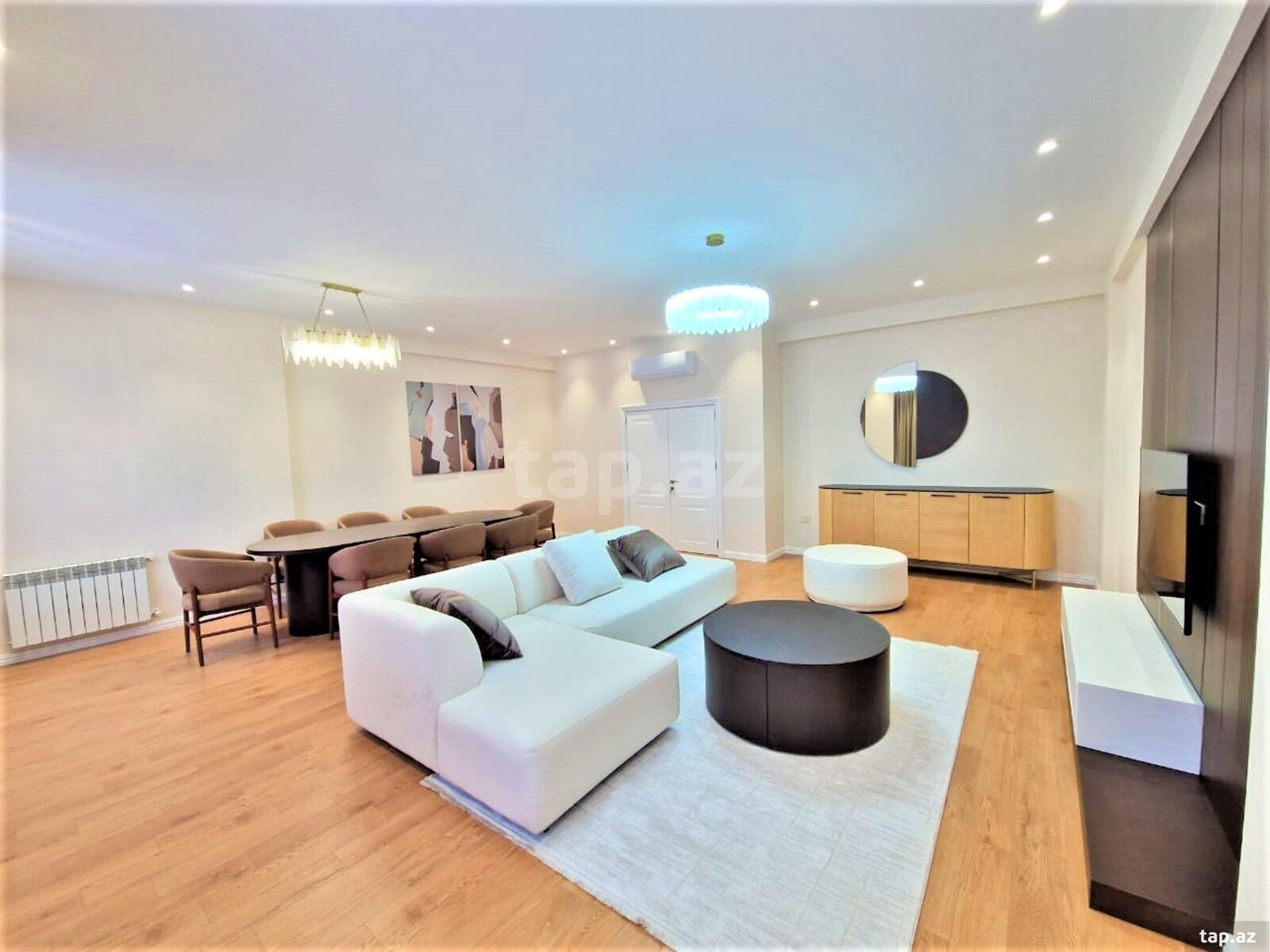 3-otaqlı yeni tikili kirayə verilir, İzmir küç., 180 m²