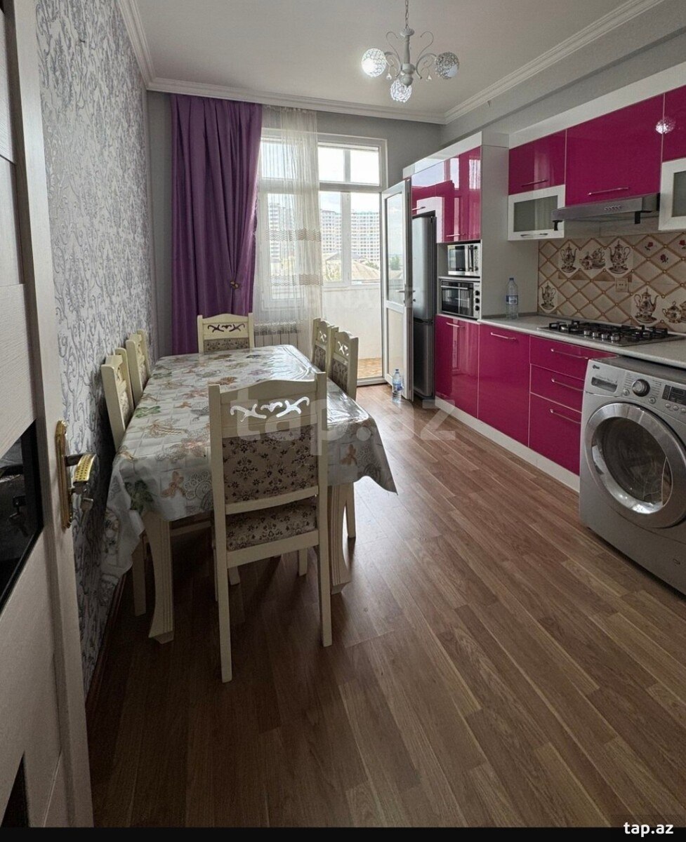 2-otaqlı yeni tikili kirayə verilir, Xırdalan ş., 55 m²