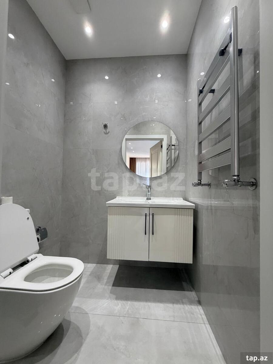 3-otaqlı yeni tikili kirayə verilir, İzmir küç., 180 m²