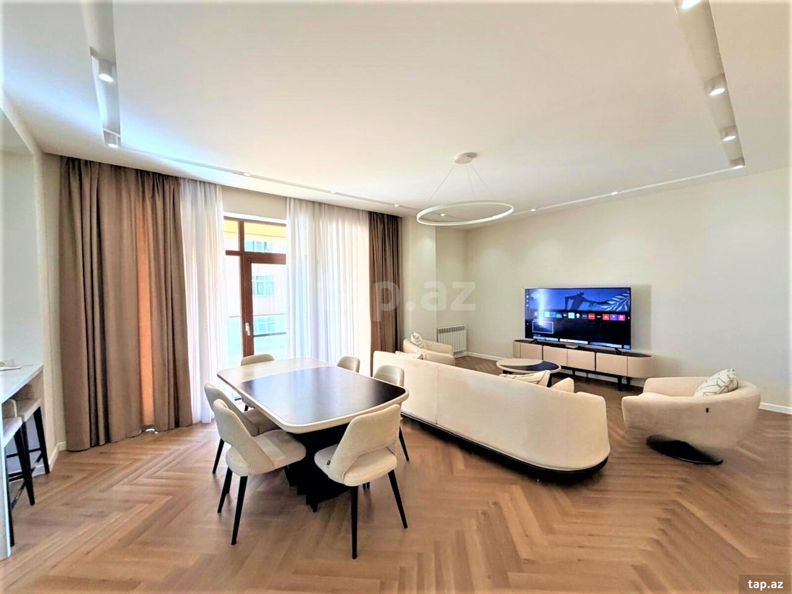 3-otaqlı yeni tikili kirayə verilir, İzmir küç., 180 m²