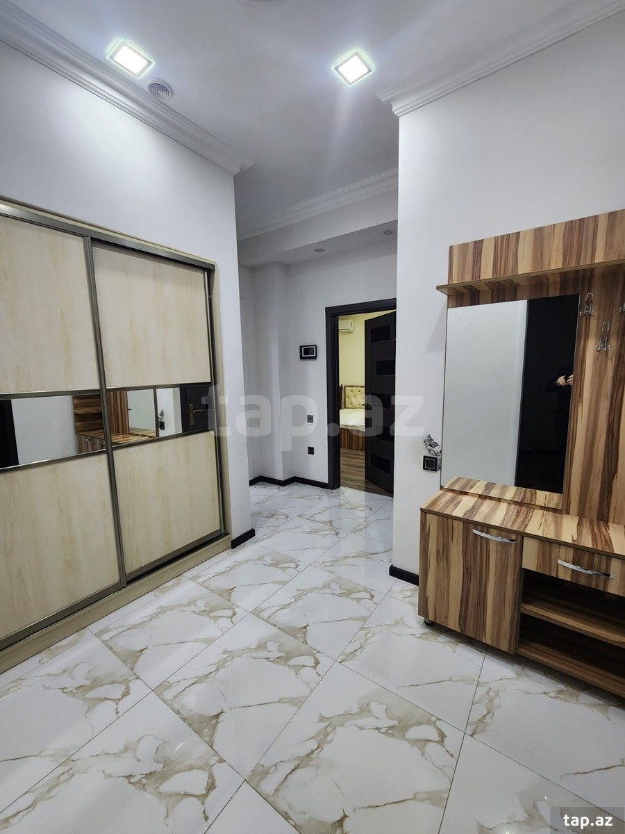 3-otaqlı yeni tikili kirayə verilir, Qulu Quliyev küç., 105 m²
