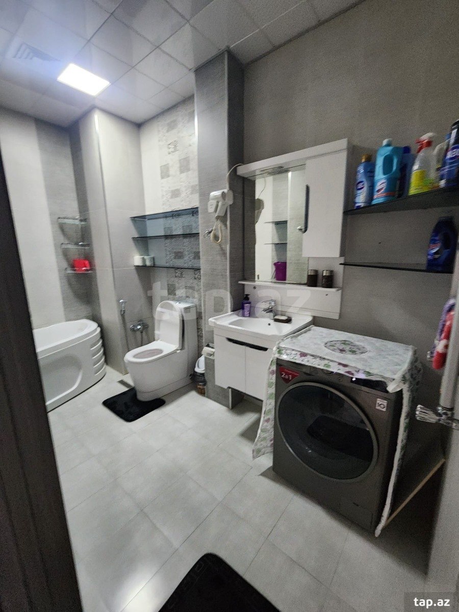 3-otaqlı yeni tikili kirayə verilir, Qulu Quliyev küç., 105 m²
