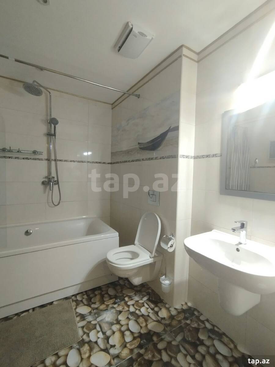 2-otaqlı yeni tikili kirayə verilir, Neftçilər pr., 80 m²
