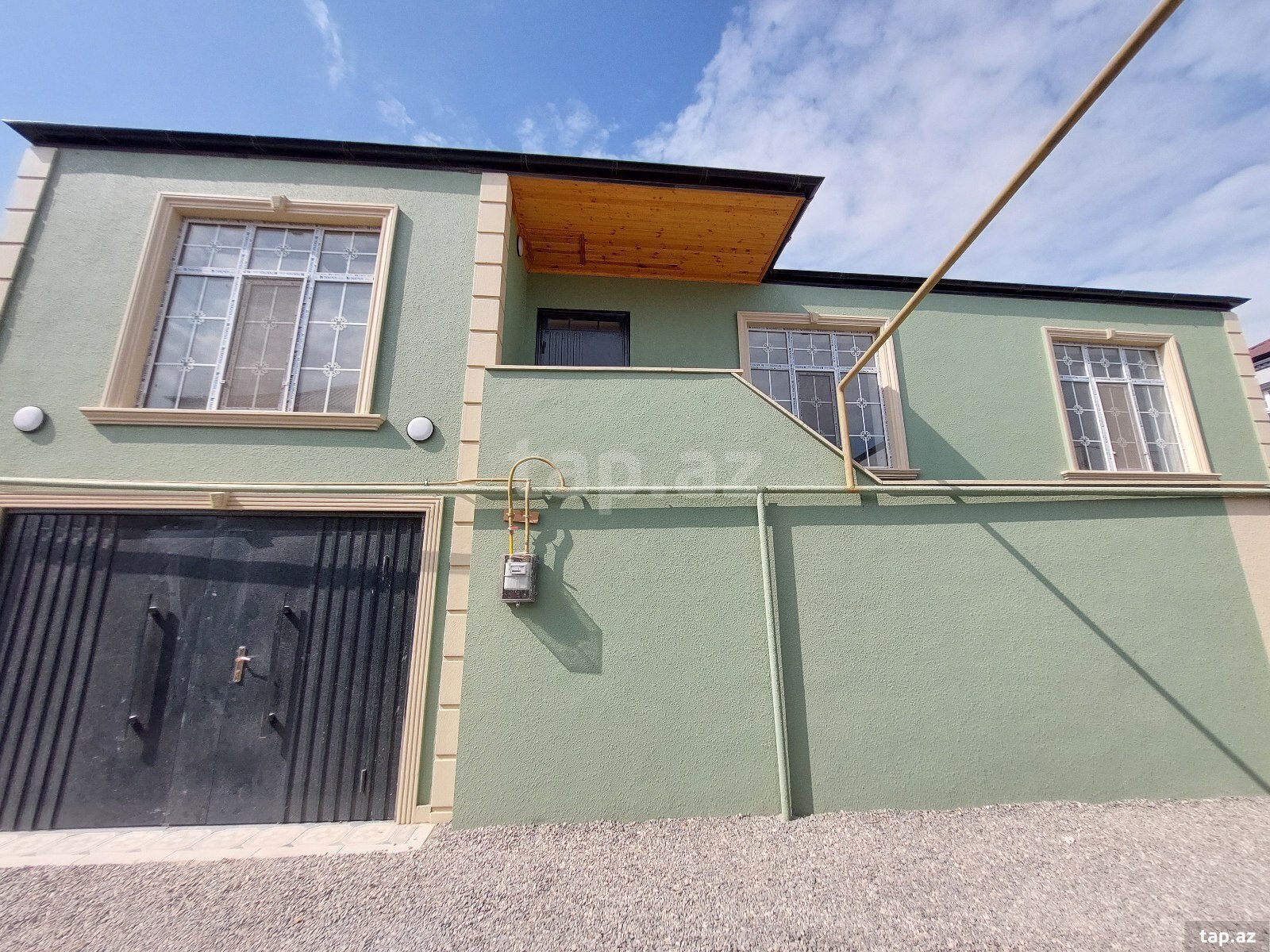 3 otaqlı həyət evi satılır, Binə, Bakı