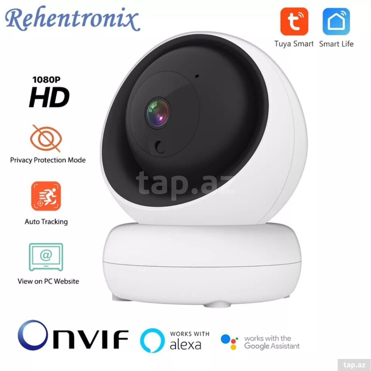 Daxili WiFi simsiz ptz360° kamera 3mp/2k