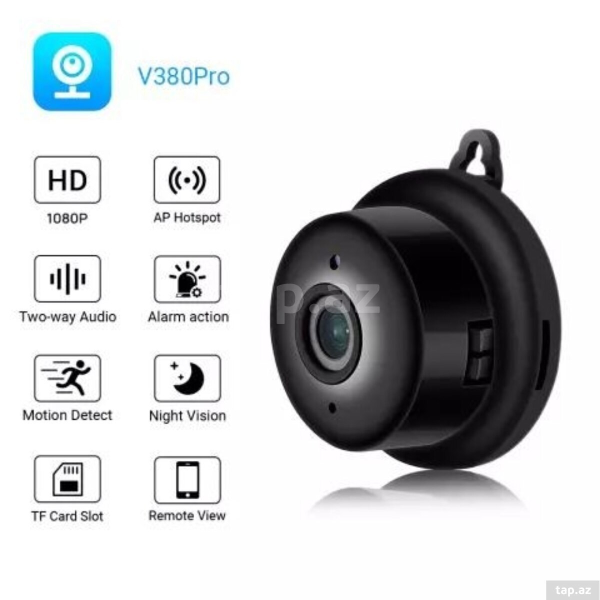 Mini kiçik simsiz wifi batareya kamera