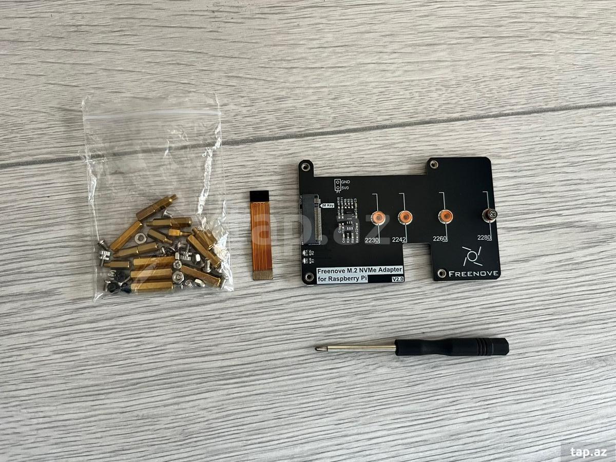 Raspberry pi 5 M.2 NVMe adapter