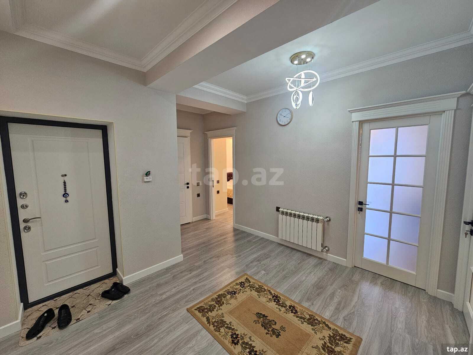 3-otaqlı yeni tikili kirayə verilir, N.Nərimanov m., 110 m²