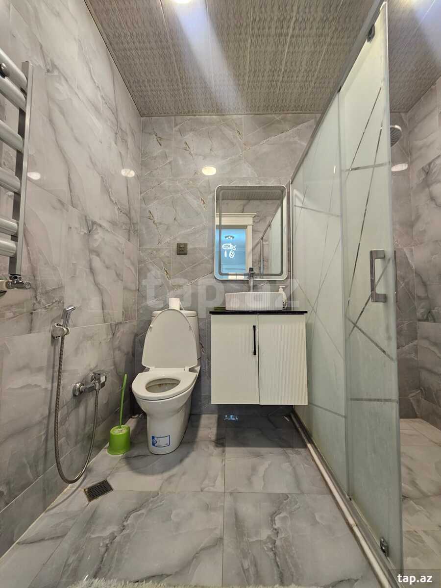 3-otaqlı yeni tikili kirayə verilir, N.Nərimanov m., 110 m²